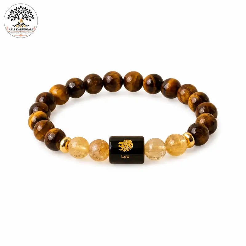 Leo Tiger Eye Bracelet – Zodiac Inspired Natural Stone Bracelet