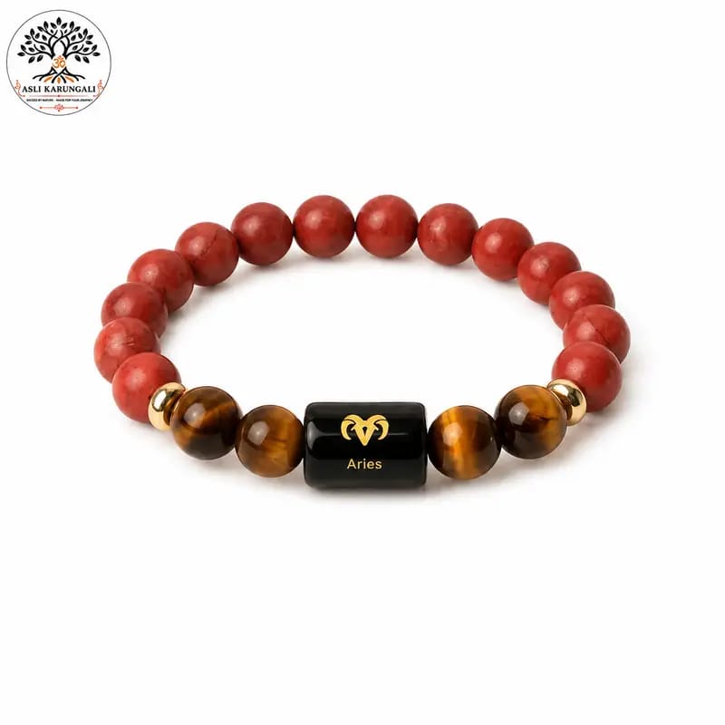 Aries Tiger Eye Bracelet – Zodiac Inspired Crystal Bracelet